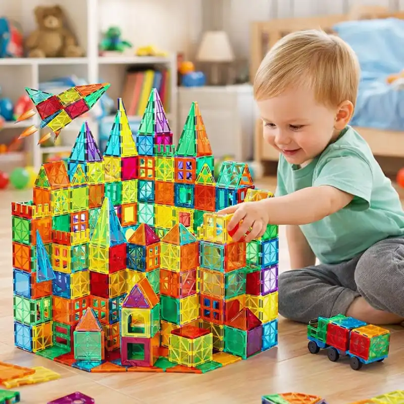 Jeu Tuiles Magnetiques Enfant (Dès 2 Ans) – Image 2