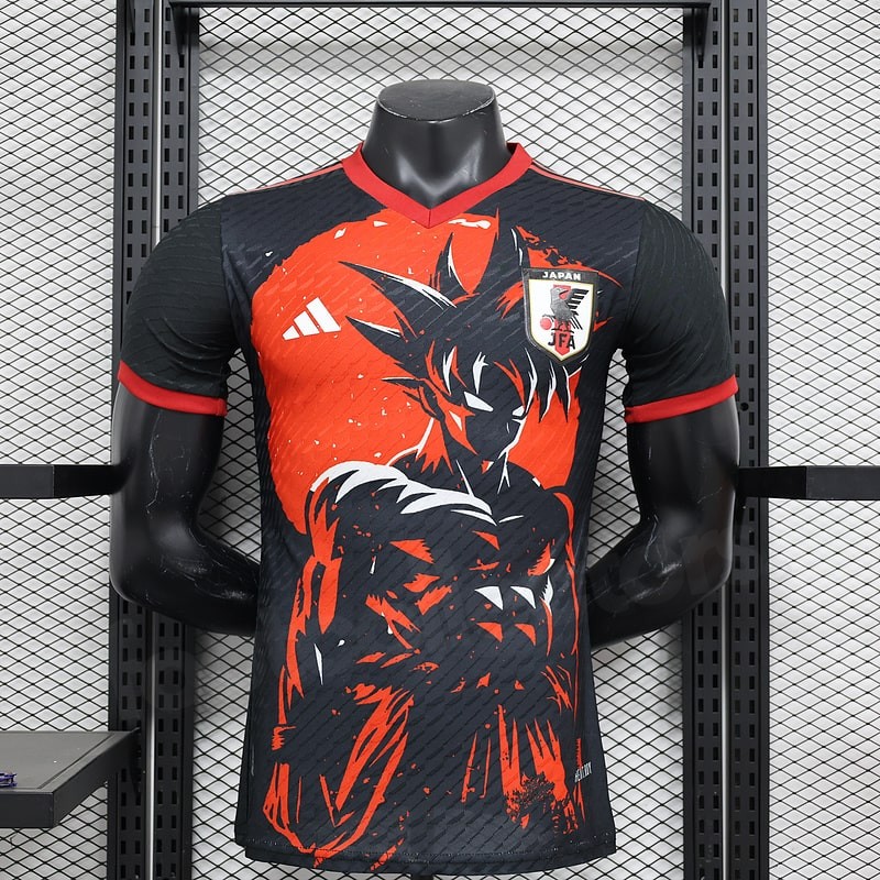 Maillot Japon Super Saiyan Noir Rouge Match – Image 2